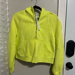 Lululemon scuba half zip hoodie NWOT